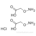 Acide acétique, 2- (aminooxy) -, chlorhydrate (2: 1) CAS 2921-14-4